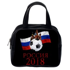 Russia Football World Cup Classic Handbags (one Side) by Valentinaart