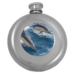 Dolphin 4 Round Hip Flask (5 Oz) by trendistuff