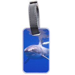 Great White Shark 4 Luggage Tags (two Sides) by trendistuff