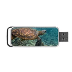 Sea Turtle 3 Portable Usb Flash (one Side) by trendistuff