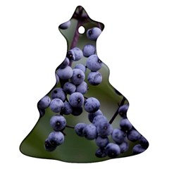 Blueberries 2 Christmas Tree Ornament (two Sides) by trendistuff