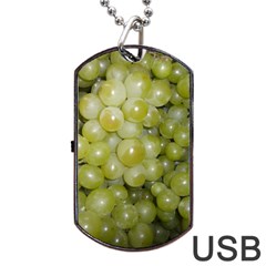 Grapes 5 Dog Tag Usb Flash (one Side) by trendistuff