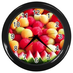 Melon Balls Wall Clocks (black)