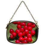 RED BERRIES 2 Chain Purses (One Side) 