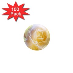 Beautiful Yellow Rose 1  Mini Magnets (100 Pack)  by FantasyWorld7