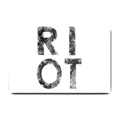 Riot Small Doormat  by Valentinaart