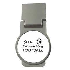 Football Fan  Money Clips (round)  by Valentinaart