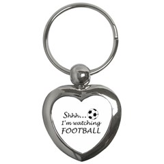 Football Fan  Key Chains (heart)  by Valentinaart