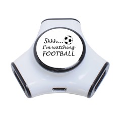 Football Fan  3-port Usb Hub by Valentinaart