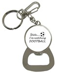 Football fan  Button Necklaces Front