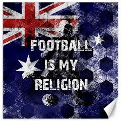 Football Is My Religion Canvas 20  X 20   by Valentinaart