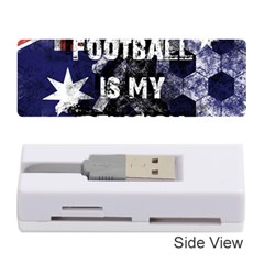 Football Is My Religion Memory Card Reader (stick)  by Valentinaart