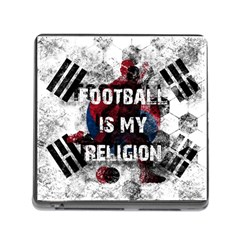 Football Is My Religion Memory Card Reader (square) by Valentinaart