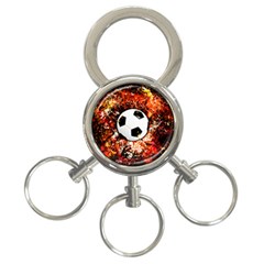 Football  3-ring Key Chains by Valentinaart