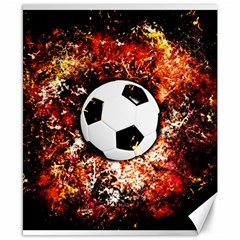Football  Canvas 8  X 10  by Valentinaart