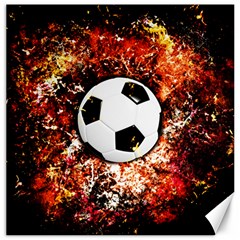 Football  Canvas 16  X 16   by Valentinaart
