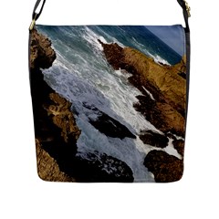 Jobo Beach Isabela Puerto Rico  Flap Messenger Bag (l)  by StarvingArtisan