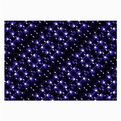 Dark Galaxy Stripes Pattern Large Glasses Cloth by dflcprints