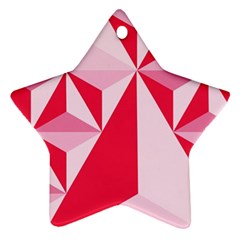 3d Pattern Experiments Star Ornament (two Sides) by Sapixe