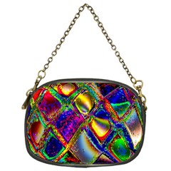 Abstract Digital Art Chain Purses (one Side)  by Sapixe