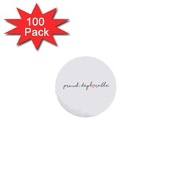 Proud Deplorable Maga Women For Trump With Heart And Handwritten Text 1  Mini Buttons (100 Pack)  by snek