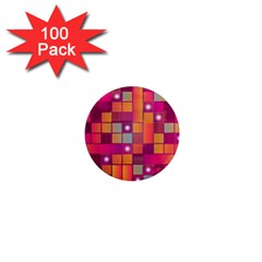 Abstract Background Colorful 1  Mini Magnets (100 Pack)  by Sapixe