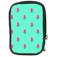 Love Heart Set Seamless Pattern Compact Camera Cases