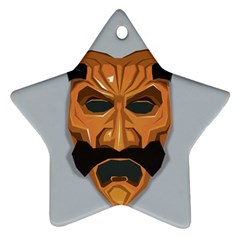 Mask India South Culture Ornament (star)