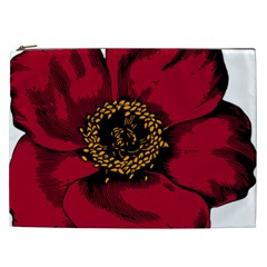 Floral Flower Petal Plant Cosmetic Bag (xxl) 