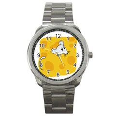 Rat Mouse Cheese Animal Mammal Sport Metal Watch