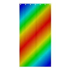 Background Diagonal Refraction Shower Curtain 36  X 72  (stall) 