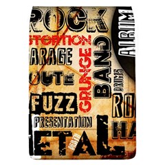 Guitar Typography Flap Covers (l)  by Sapixe