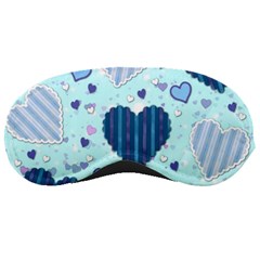 Hearts Pattern Paper Wallpaper Sleeping Masks by Sapixe