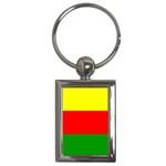 Kurdistan Kurd Kurds Kurdish Flag Key Chains (Rectangle) 