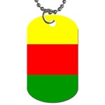 Kurdistan Kurd Kurds Kurdish Flag Dog Tag (Two Sides)