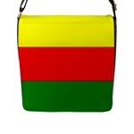 Kurdistan Kurd Kurds Kurdish Flag Flap Messenger Bag (L) 