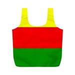 Kurdistan Kurd Kurds Kurdish Flag Full Print Recycle Bags (M) 