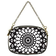 Mandala Geometric Symbol Pattern Chain Purses (two Sides)  by Sapixe