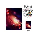 Nebula Elevation Playing Cards 54 (Mini)  Front - Heart9