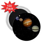 Outer Space Planets Solar System 2.25  Magnets (100 pack) 