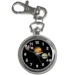 Outer Space Planets Solar System Key Chain Watches