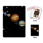 Outer Space Planets Solar System Playing Card