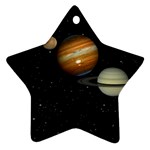 Outer Space Planets Solar System Star Ornament (Two Sides)