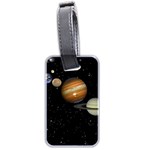 Outer Space Planets Solar System Luggage Tags (Two Sides)