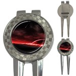 Outer Space Red Stars Star 3-in-1 Golf Divots