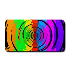 Pattern Colorful Glass Distortion Medium Bar Mats by Sapixe