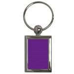 Pattern Violet Purple Background Key Chains (Rectangle) 