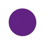 Pattern Violet Purple Background Magnet 3  (Round)