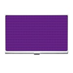 Pattern Violet Purple Background Business Card Holders
