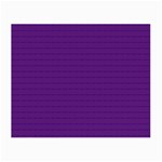 Pattern Violet Purple Background Small Glasses Cloth